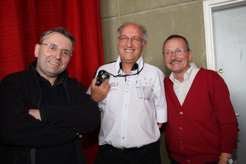 Jean-Claude LABOUCHET, notre ami Jacky DEDET, Michel MERLIN.