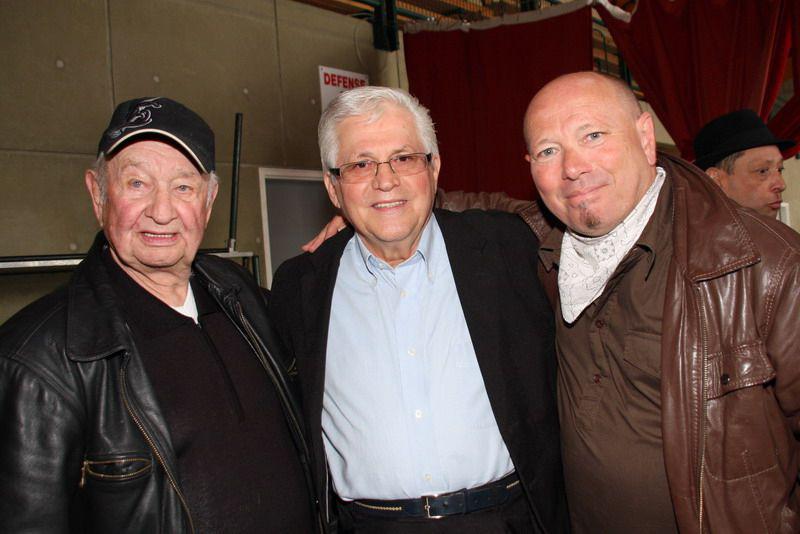Fernand RAYNAUD - Jacques MORNET - Henry STOLZ.