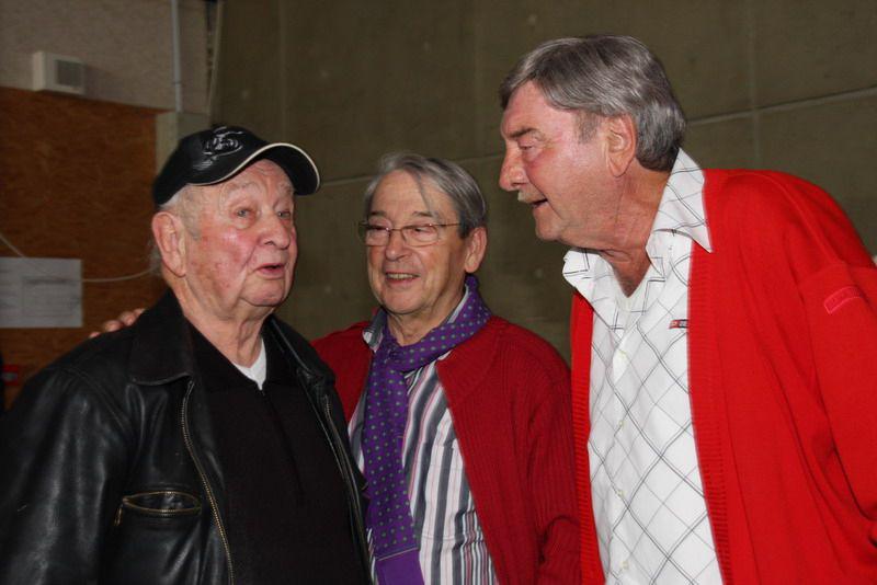 Fernand RAYNAUD - André ROQUES - Louis CORCHIA.