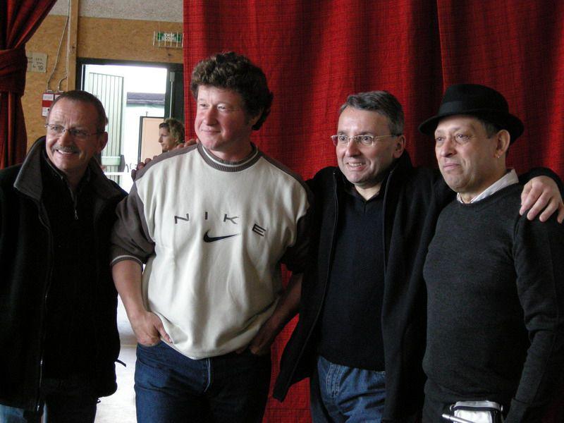 Michel MERLIN - Eric COUDON - Jeaan-Claude LABOUCHET - Jean-François MAISON.
