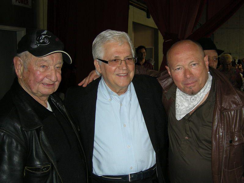 Fernand RAYNAUD - Jacques MORNET (CNIMA) - Henry STOLZ (Radio FRANCE BLEU Creuse).