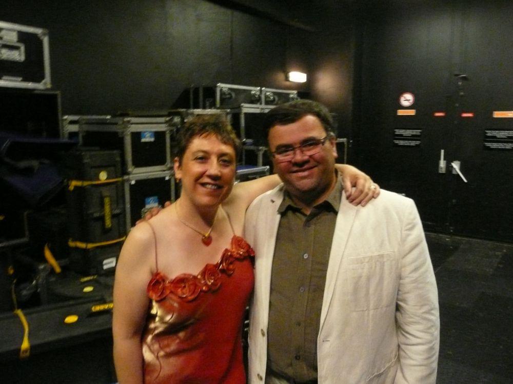 Sylvie PULLÈS et Christophe ANDRIEUX.